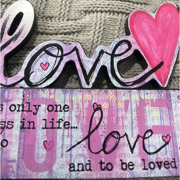 LOUISE CAREY WOODEN WALL ART - Picture 7 of 8